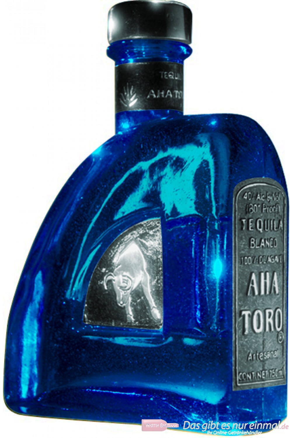 Aha Toro Blanco Tequila 40% 0,7 l Flasche