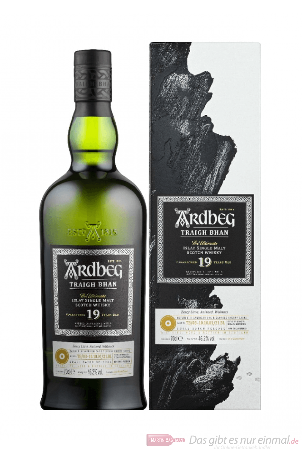 Ardbeg Traigh Bhan 19 Jahre 2021 Single Malt Scotch Whisky 0,7l
