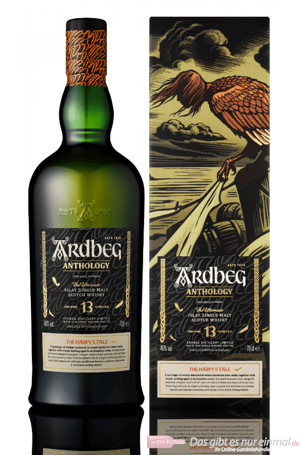 Ardbeg Anthology 13 Years Single Malt Scotch Whisky