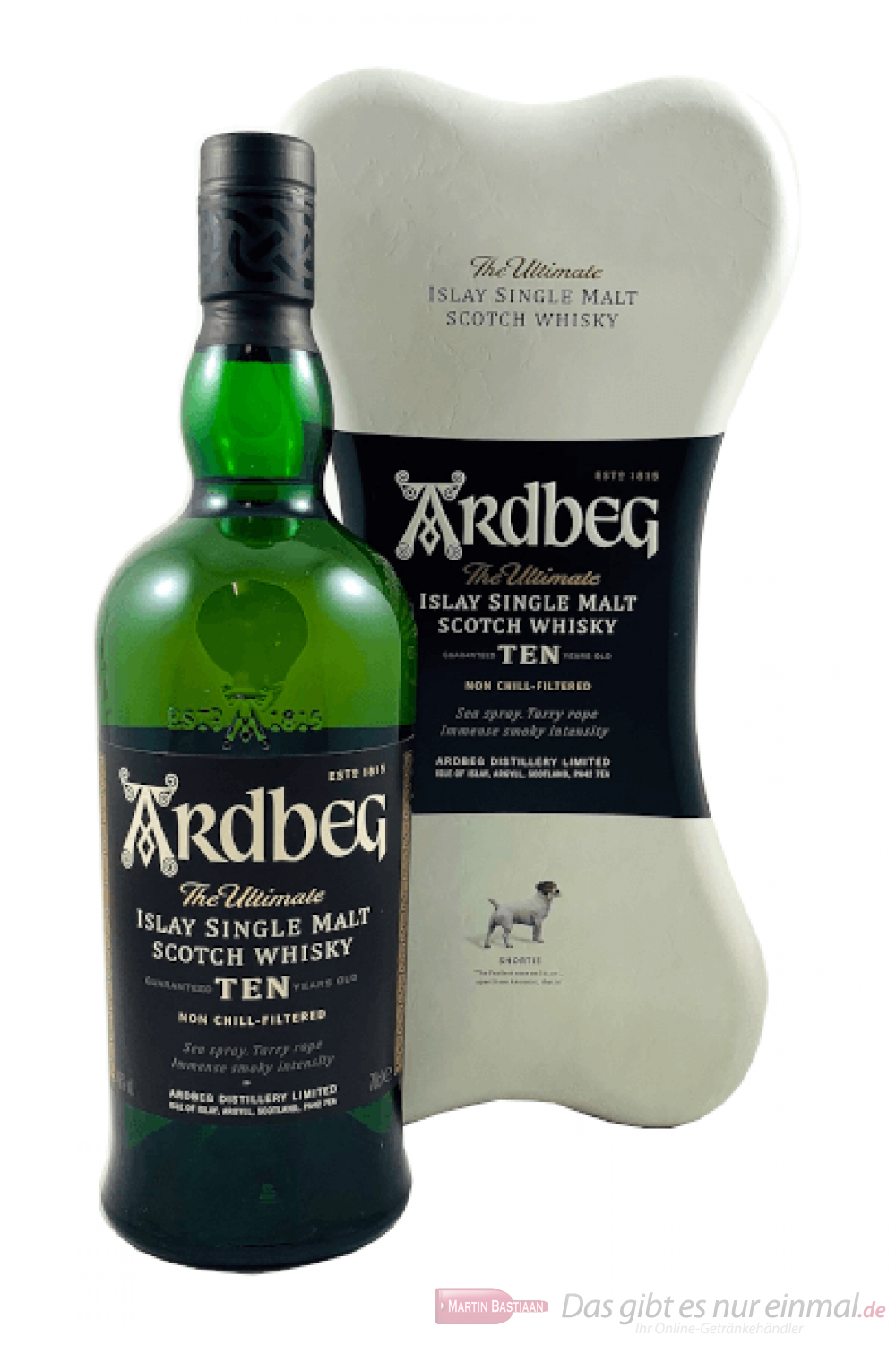 Ardbeg 10 Years Top Dog Limited Edition Whisky 0,7l Flasche