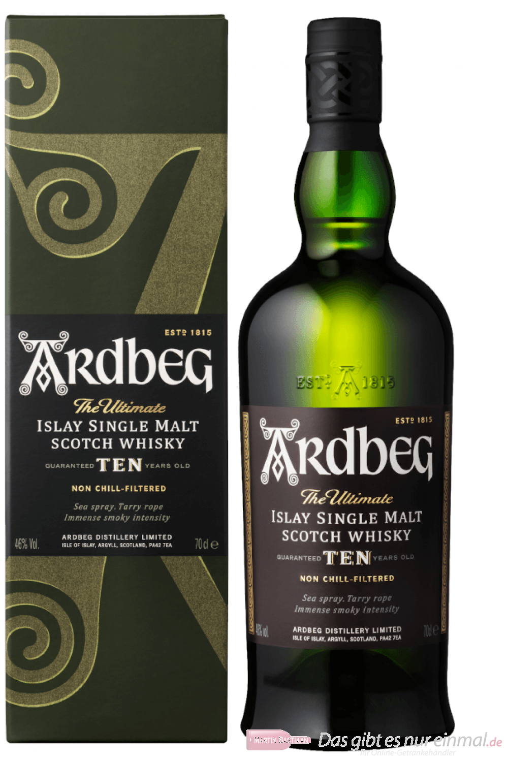 Ardbeg 10 Jahre Single Malt Scotch Whisky 0,7l 