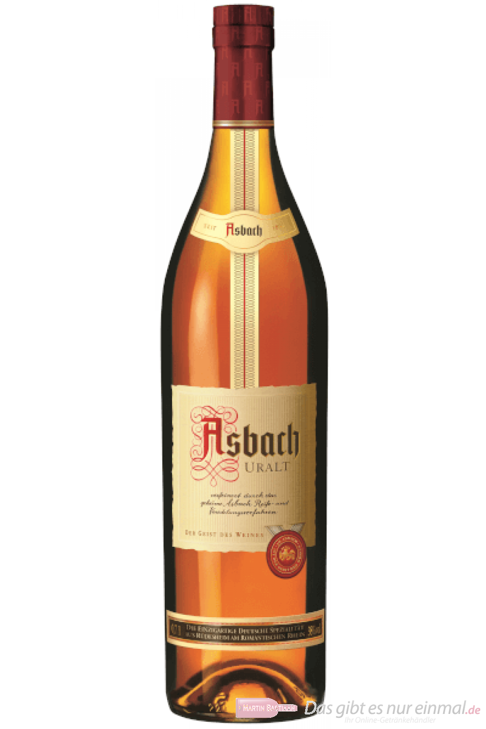 Asbach Uralt Weinbrand 3,0l Großflasche