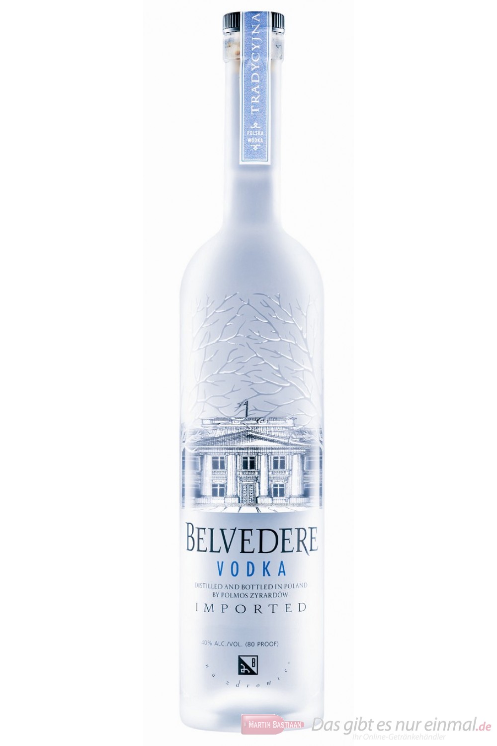 Belvedere Wodka 40 % 1,5 l Magnum Vodka Flasche