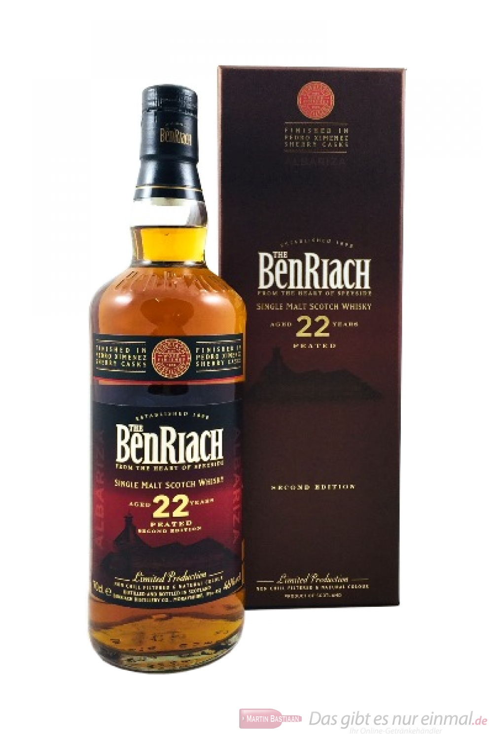 Benriach 22 Years Peated Second Edition Albariza