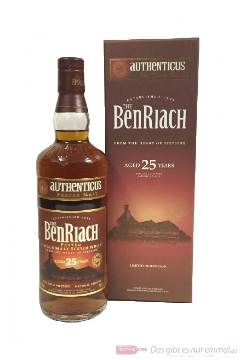 BenRiach 25 Years Authenticus