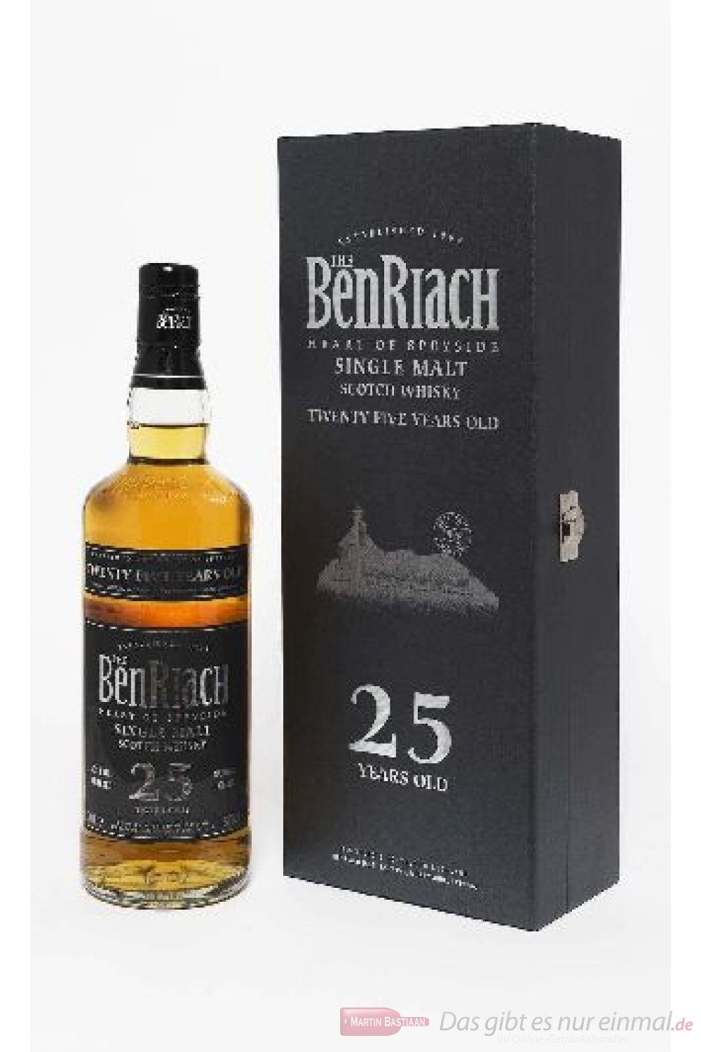 BenRiach 25 Jahre Speyside Single Malt Scotch Whisky 50% 0,7l Flasche 