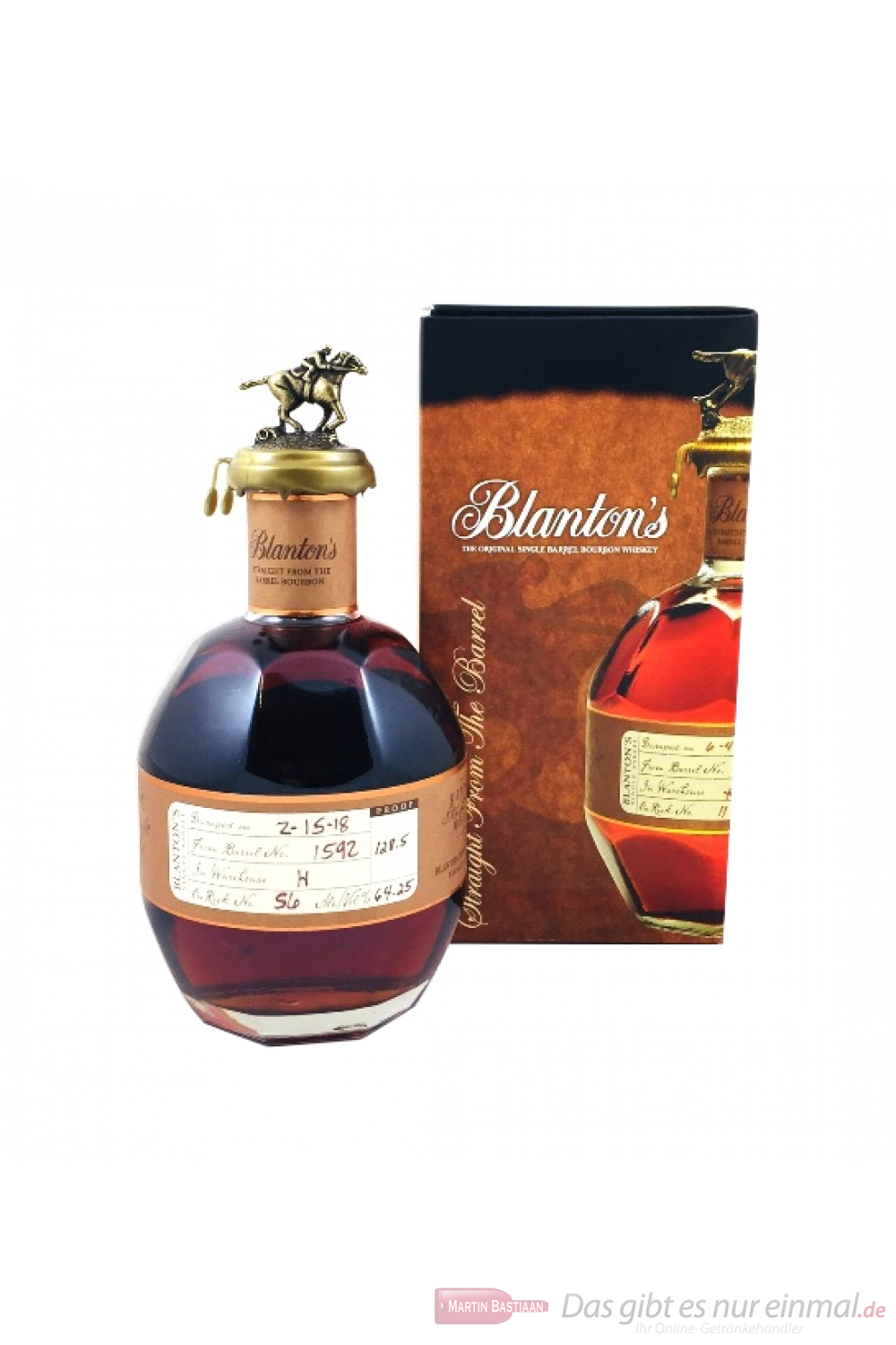 Blanton's Straight from the Barrel 64,25%