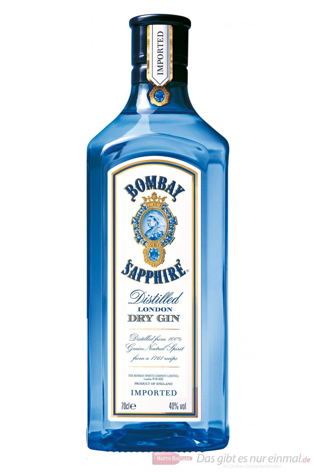 Bombay Sapphire Gin 40% 0,7l 