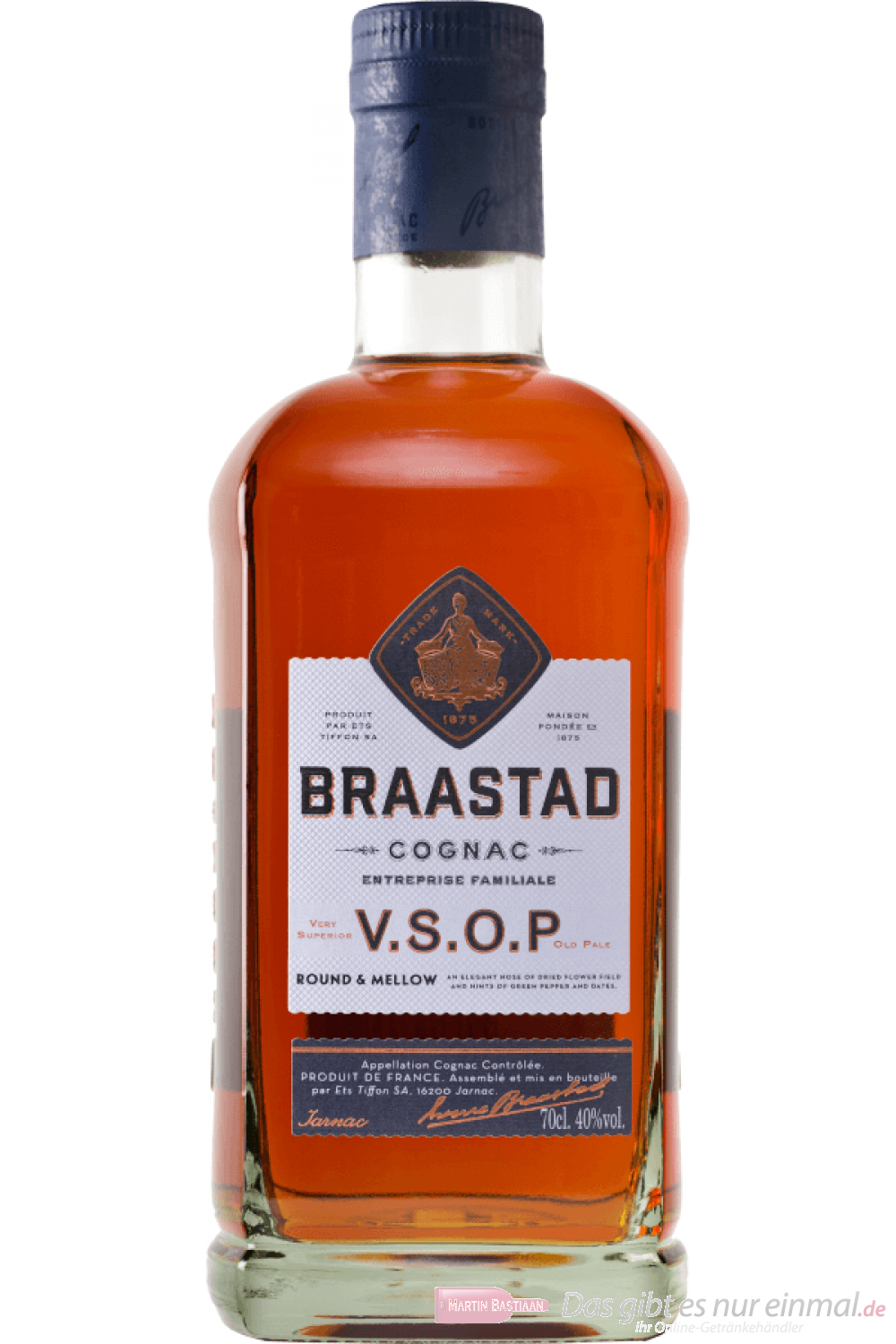 Braastad VSOP Cognac 0,7l