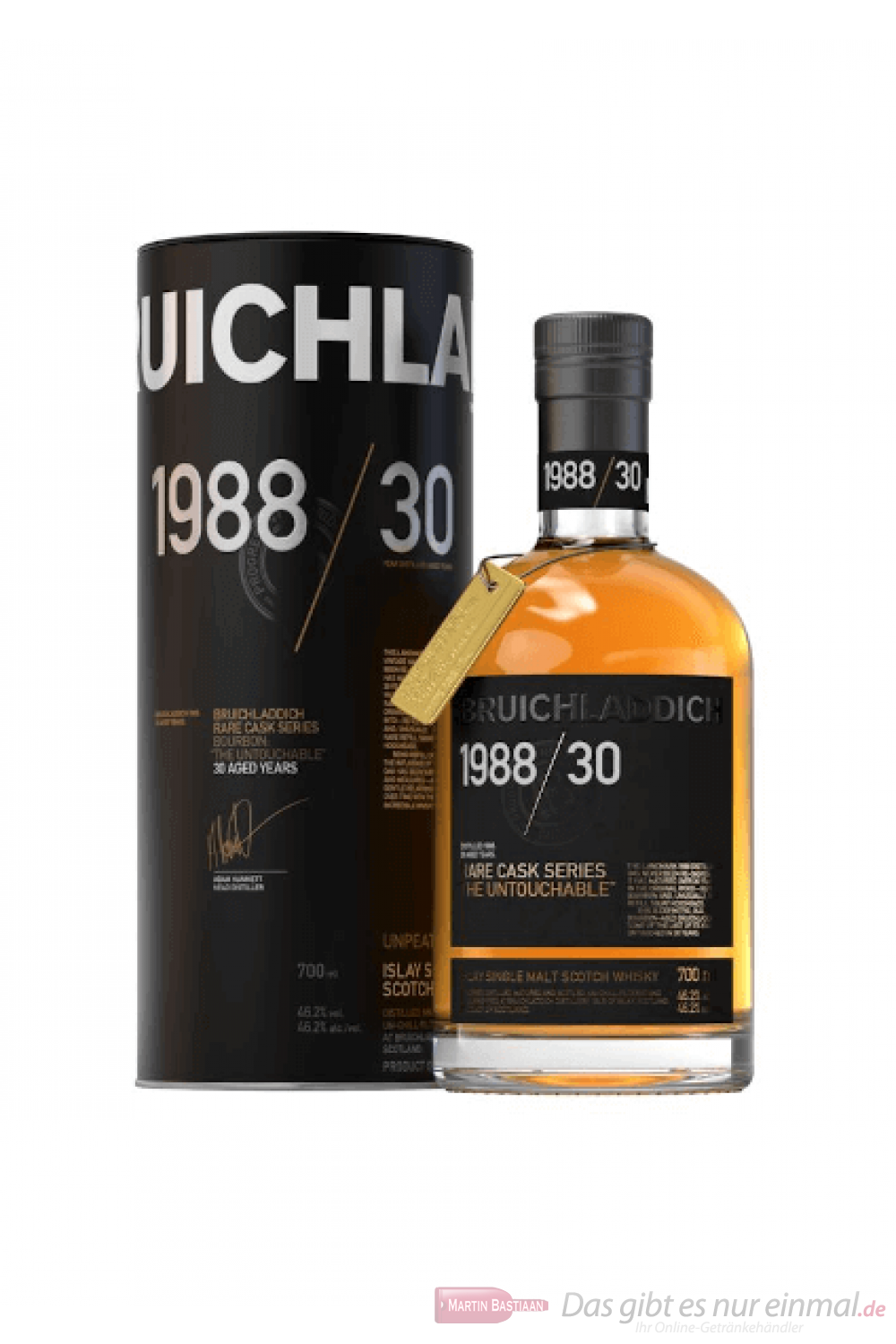 Bruichladdich Rare Cask Series 1988 Single Malt Scotch Whisky 0,7l