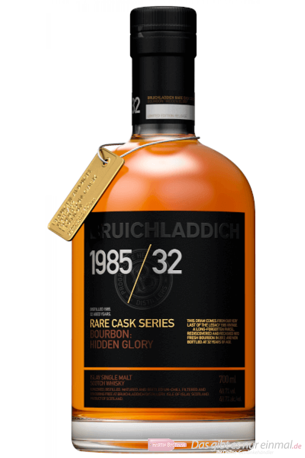Bruichladdich Rare Cask Series 1985 Single Malt Scotch Whisky 0,7l