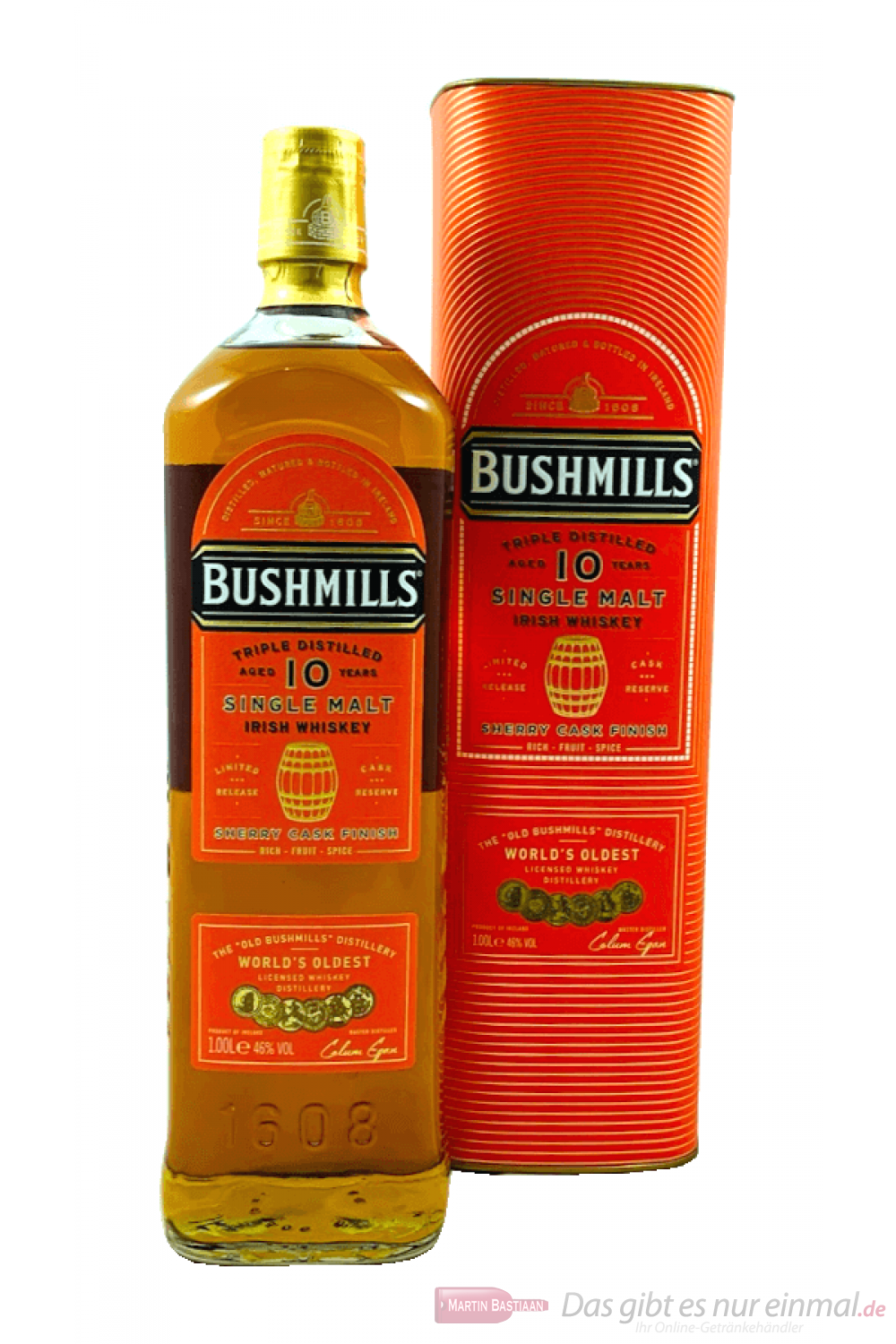 Bushmills Sherry Cask Irish Whiskey 1,0l