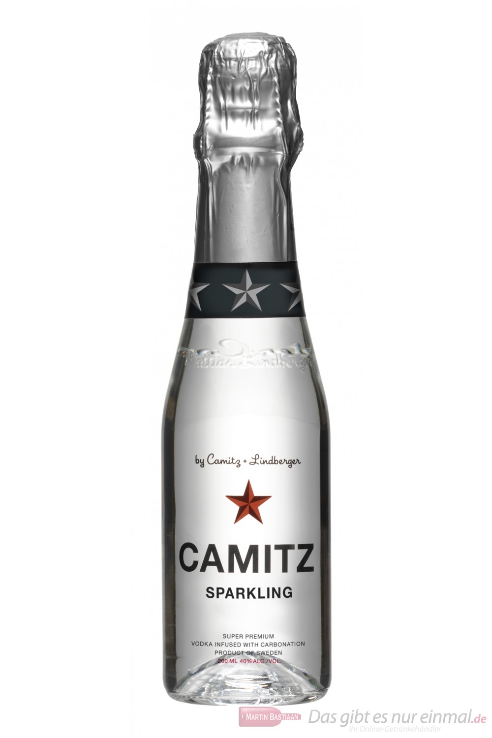 Camitz Sparkling Vodka 40 % 0,2 l