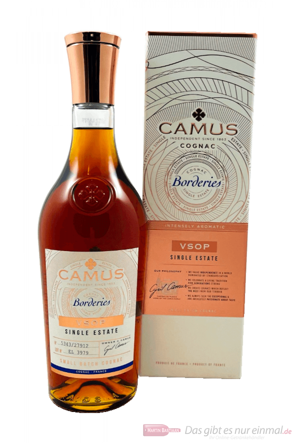 Camus VSOP Borderies Cognac 0,7l