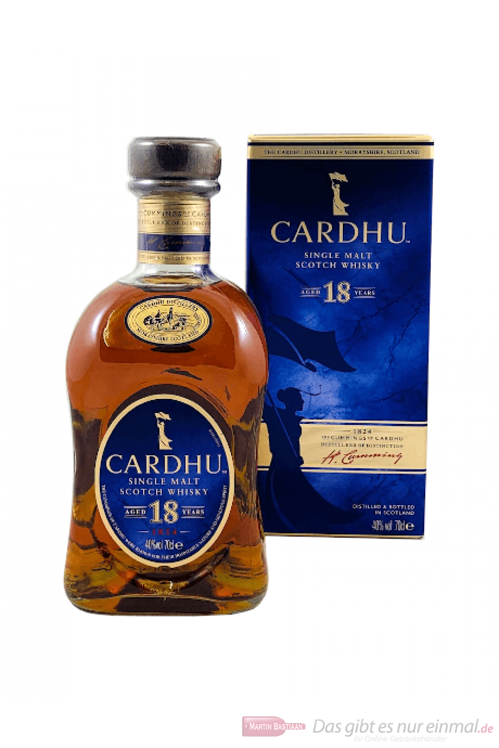Cardhu 18 Jahre Single Malt Scotch Whisky 0,7l