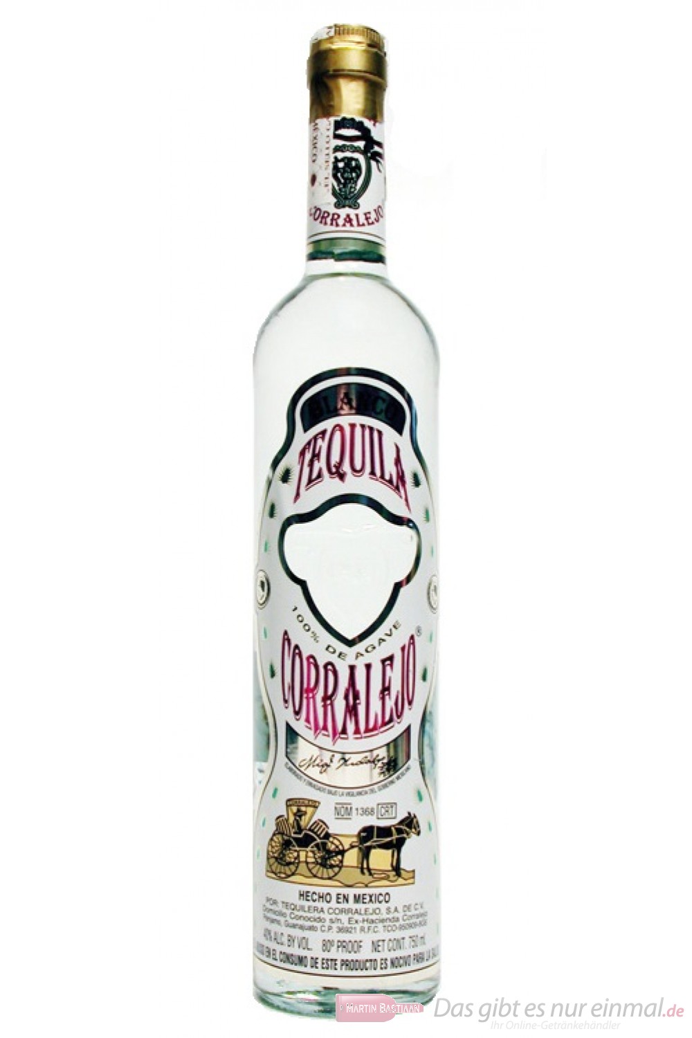 Corralejo Blanco Tequila 1 l