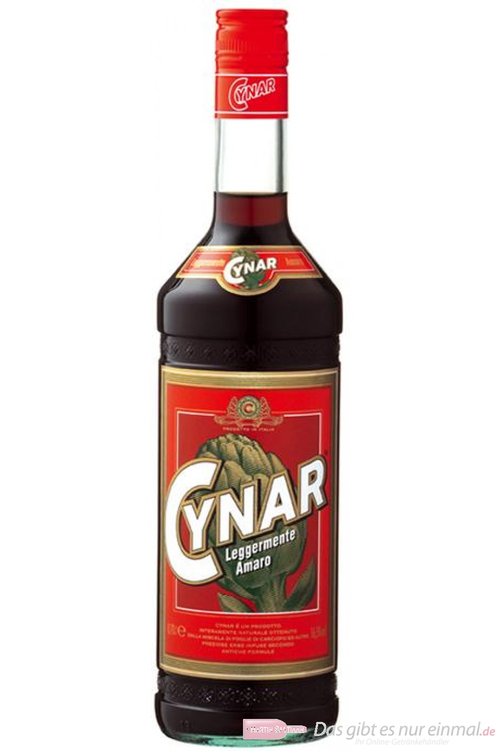 Cynar Bitter Artischocken Likör 16,5% 0,7l Liqueur