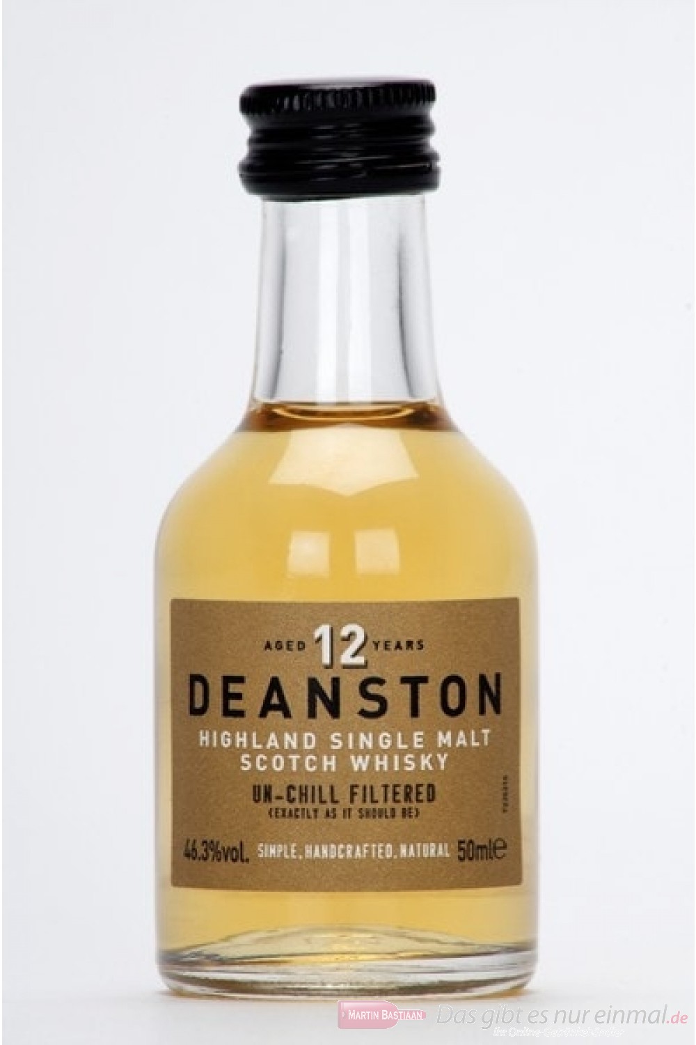 Deanston 12 Years Highland Single Malt Scotch Whisky 0,05l 