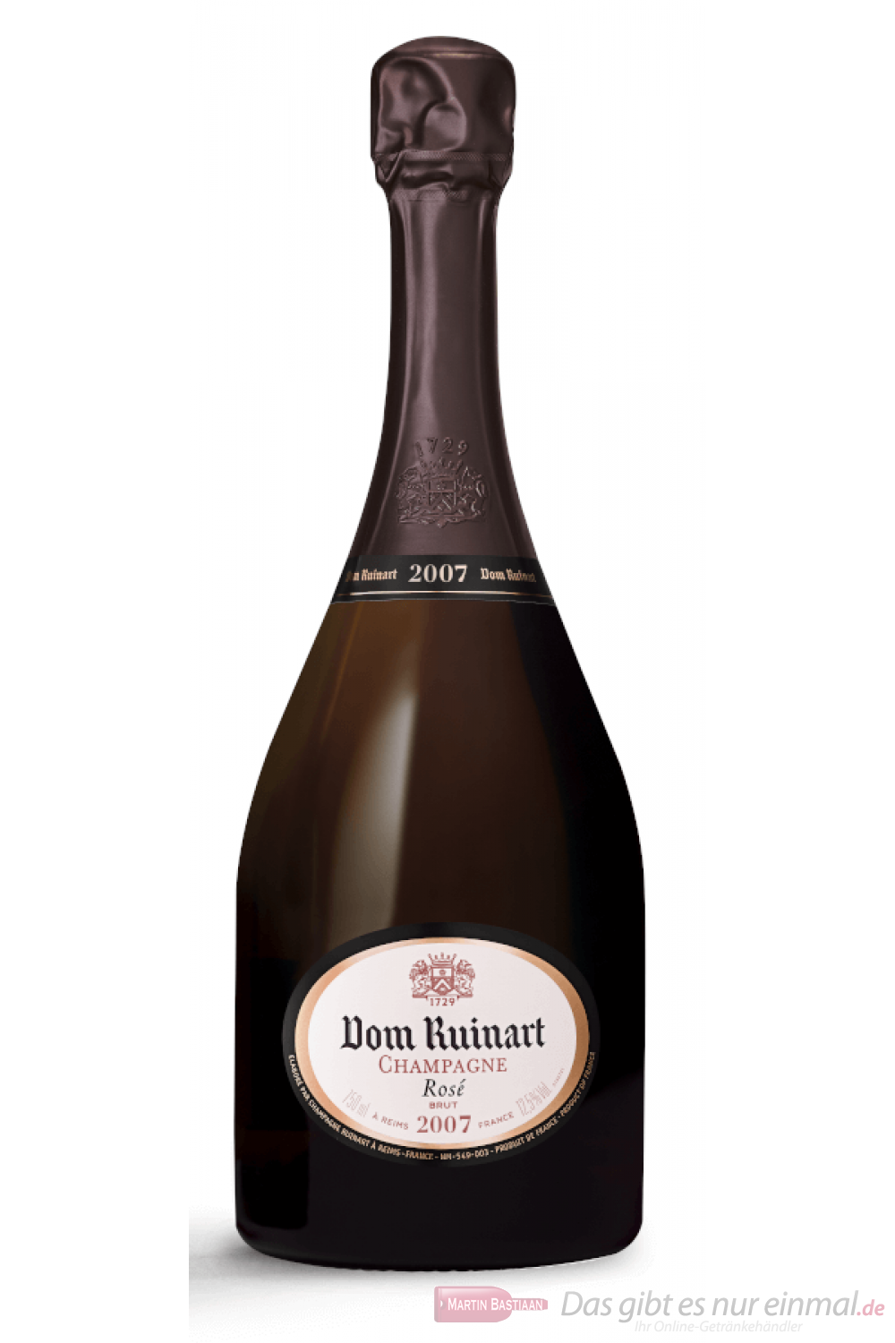 Dom Ruinart Rosé Champagner 2007 0,75l