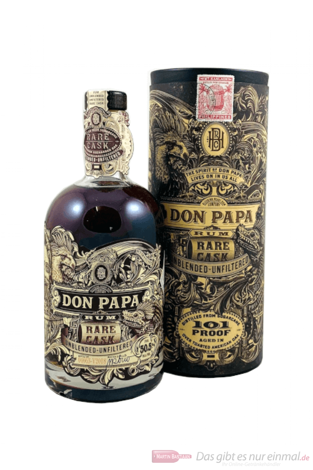 Don Papa Rare Cask Rum 0,7l
