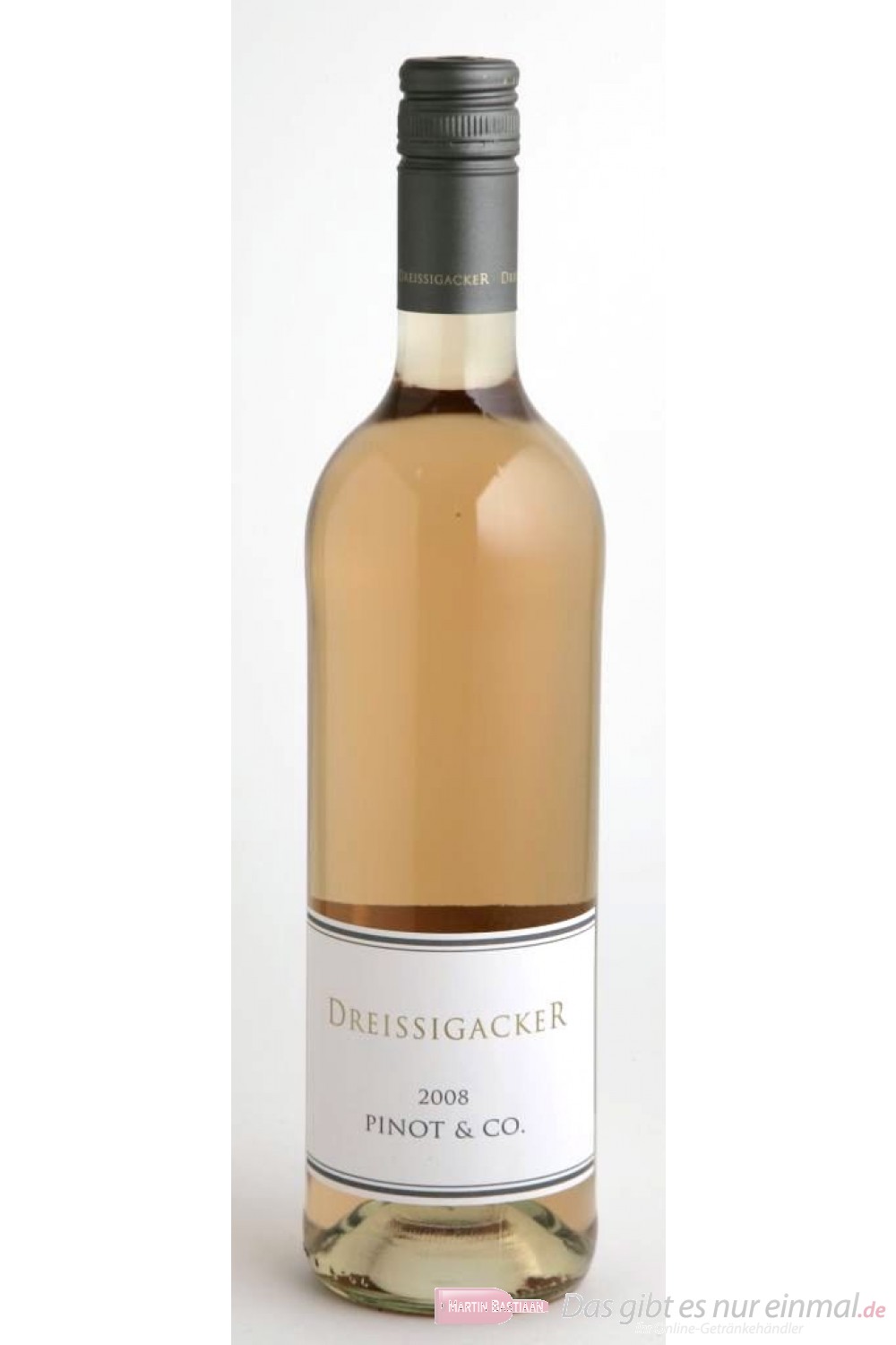Dreissigacker Pinot und Co Qba Rosé Cuvée trocken 2010 12,5% 0,75l Flasche