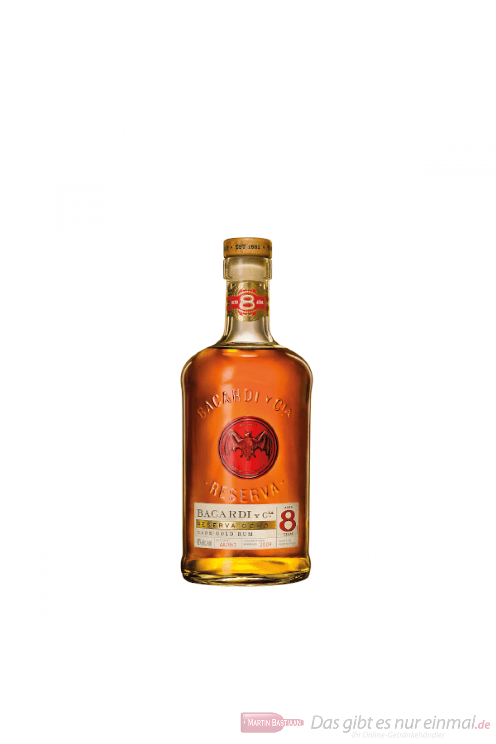 Bacardi 8 Jahre Rum 0,7l