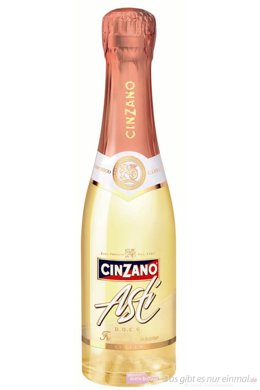 Cinzano Sekt Astinetten Spumante 7% 24-0,2l Piccolo 