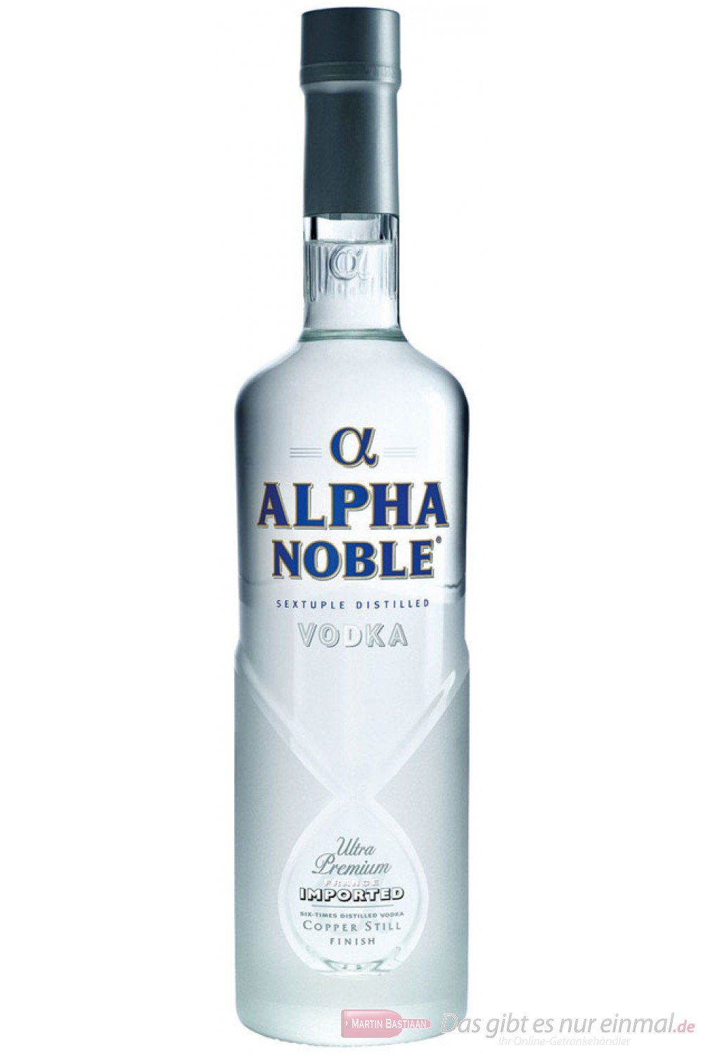 Alpha Noble Wodka 40% 0,7l Vodka Flasche