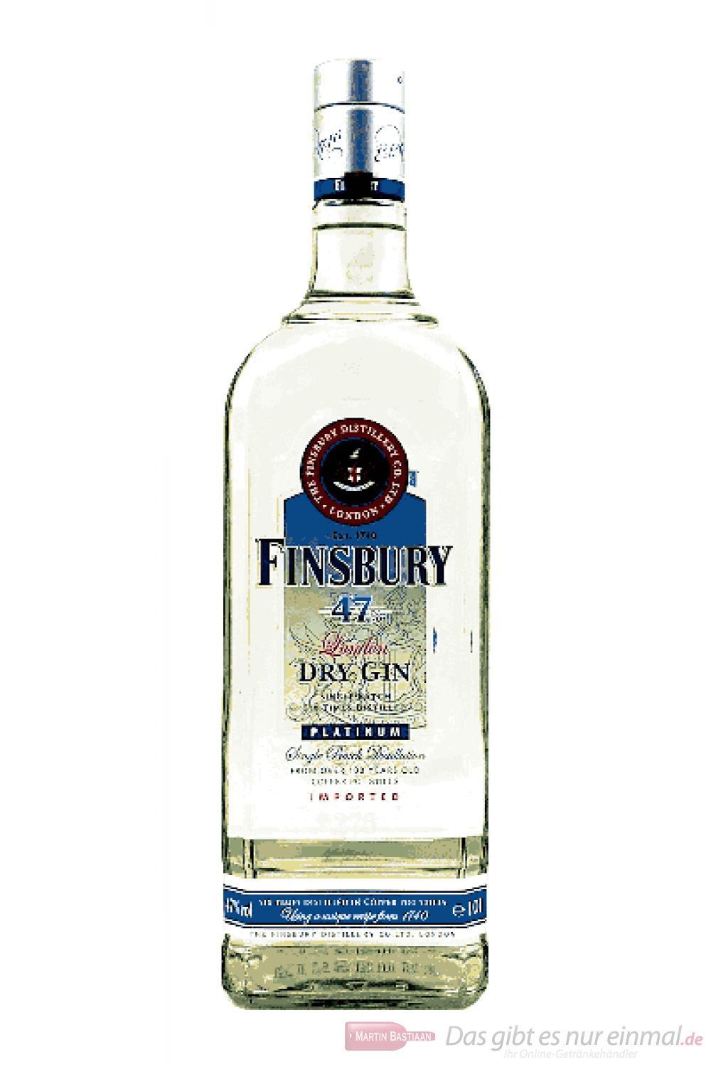 Finsbury Platinum Gin 1,0l