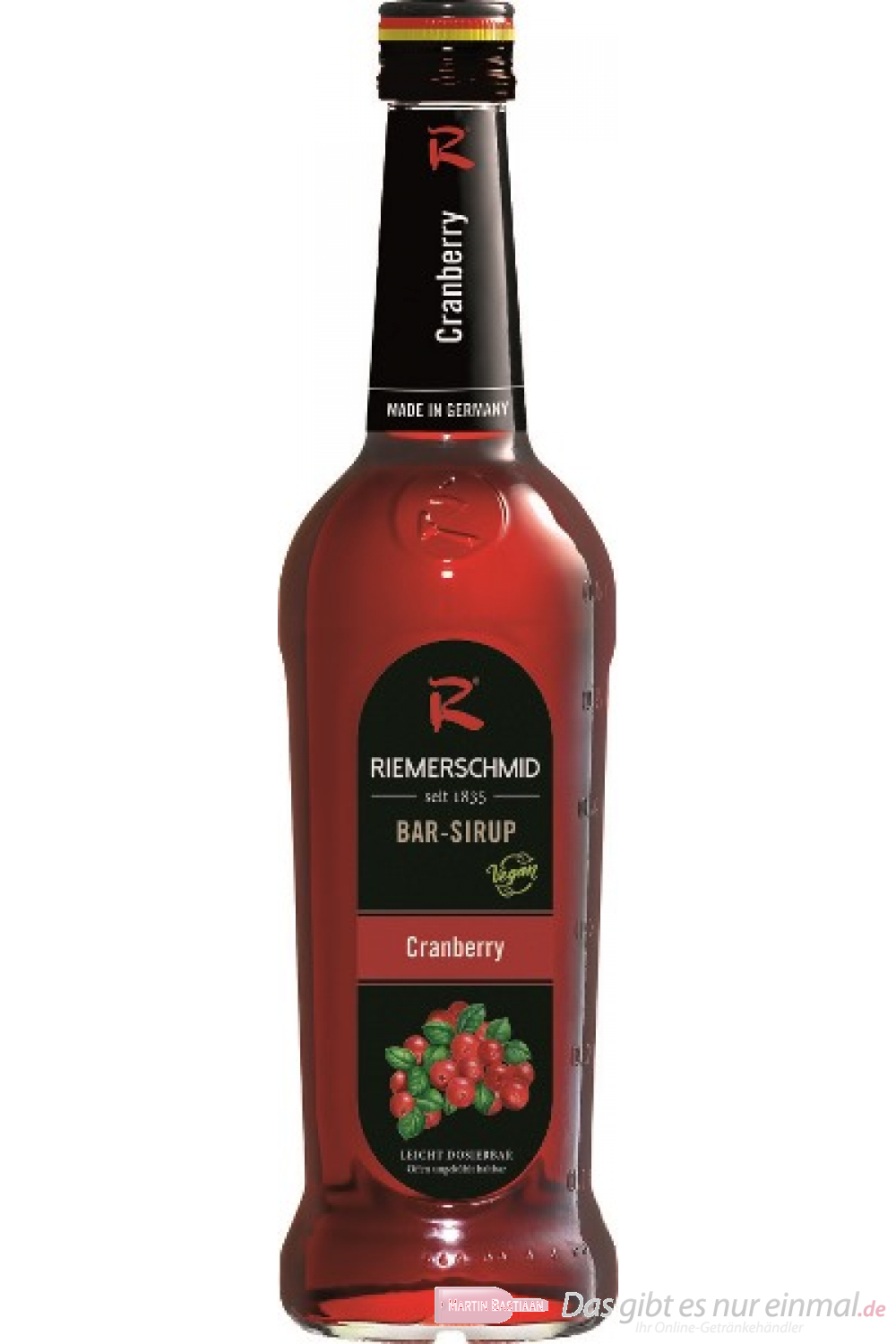 Riemerschmid Bar Sirup Cranberry 0,7 l
