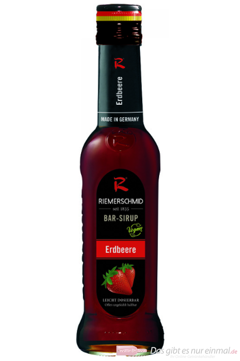 Riemerschmid Bar Sirup Strawberry Erdbeere 0,25l