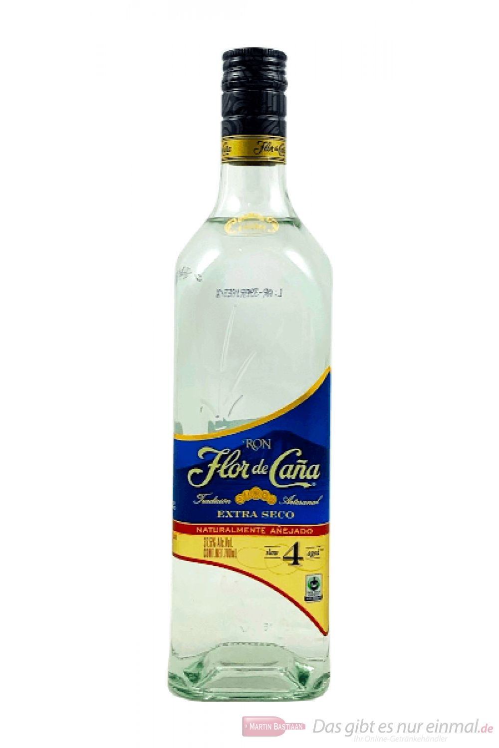 Flor De Cana 4 Jahre Extra Seco Rum 0,7l