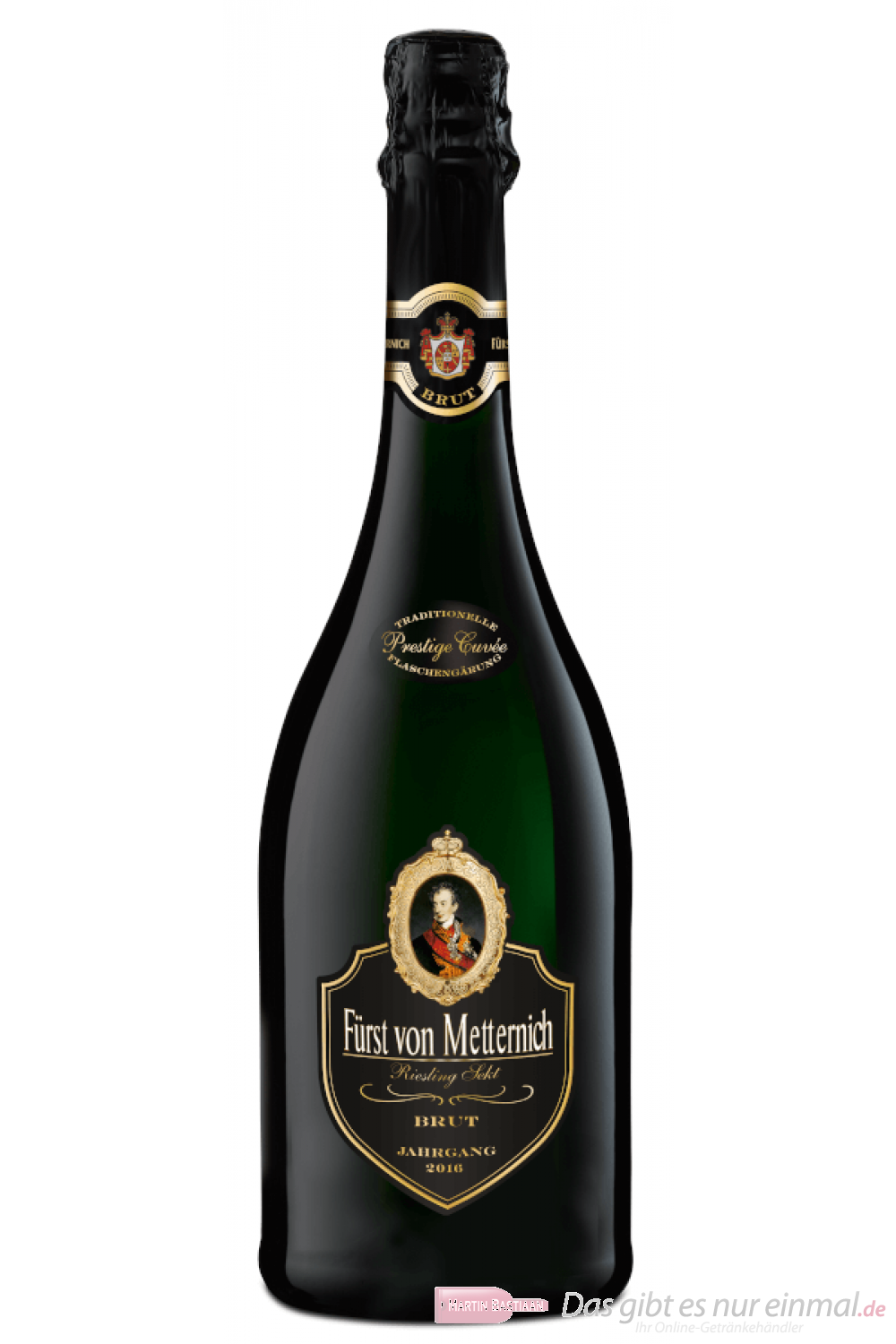 Fürst von Metternich Riesling Brut Prestige Sekt 6-0,75l Flasche | Champagner & Sekt