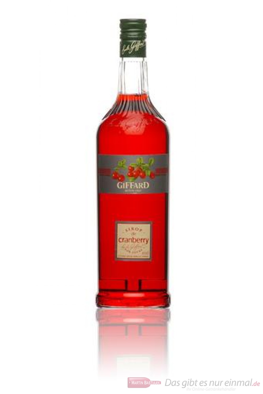 Giffard Cranberry Sirup 1,0 l Flasche