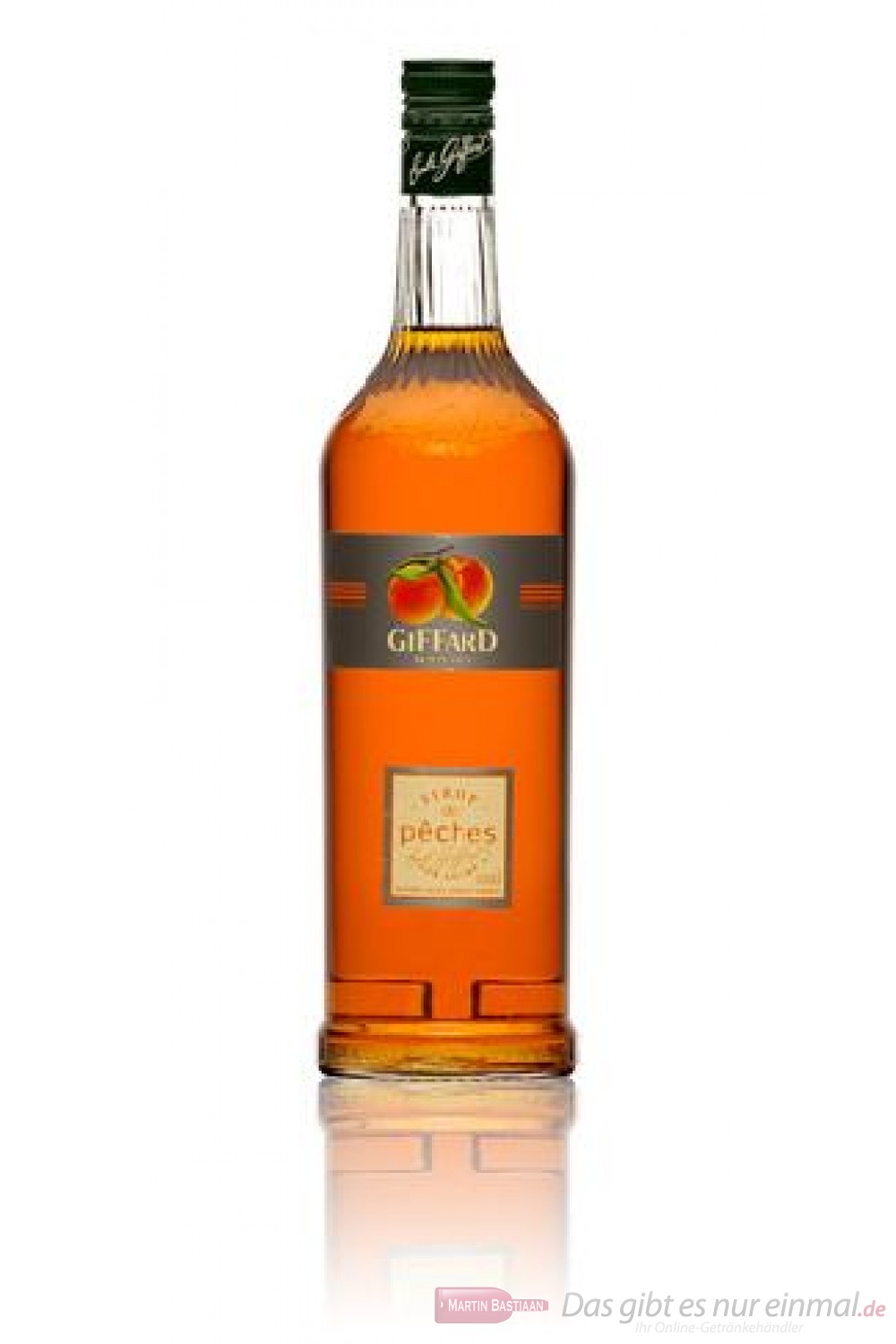 Giffard Peach Pfirsich Sirup 1,0 l Flasche