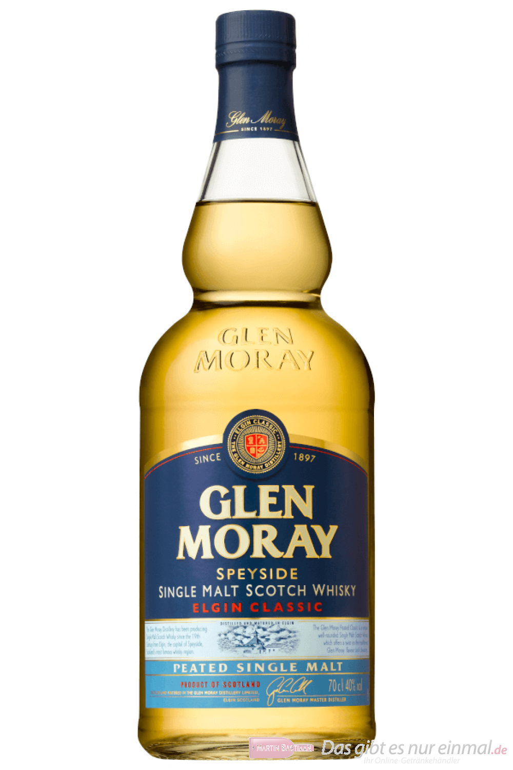 Glen Moray Elgin Classic Peated 0,7l bottle