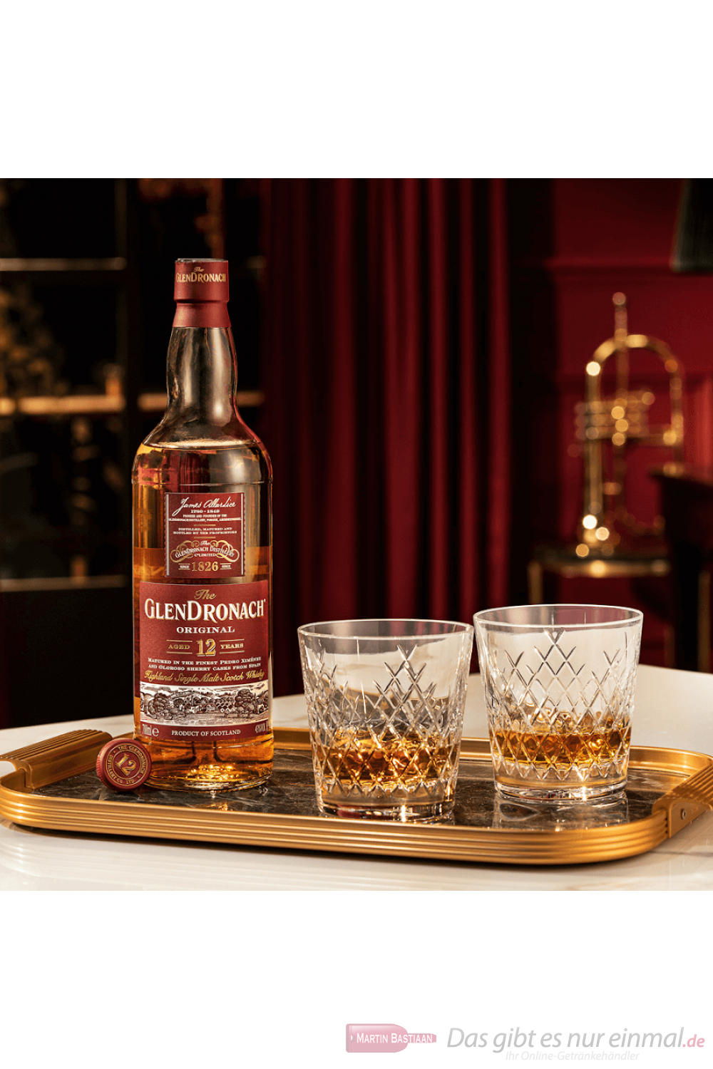 Glendronach 12 Years Malt Scotch Whisky 43% 0,7l