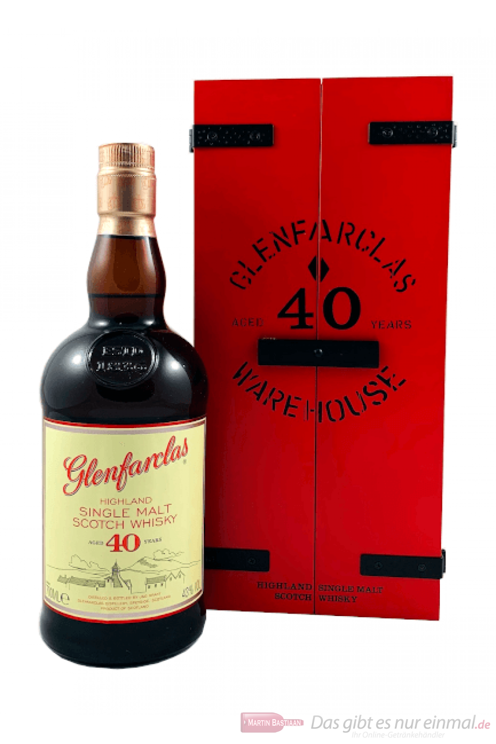 Glenfarclas 40 Years Highland Single Malt Scotch Whisky 0,7l 