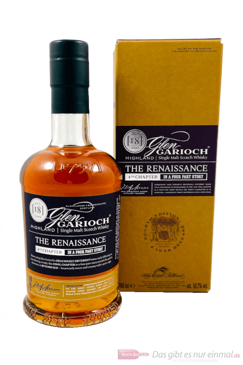 Glen Garioch 18 Years The Renaissance 4th Chapter Scotch Whisky 0,7l