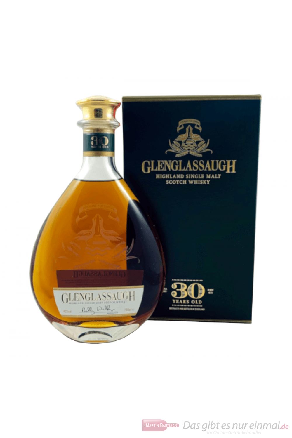 Glenglassaugh 30 Years Single Malt Scotch Whisky 0,7l