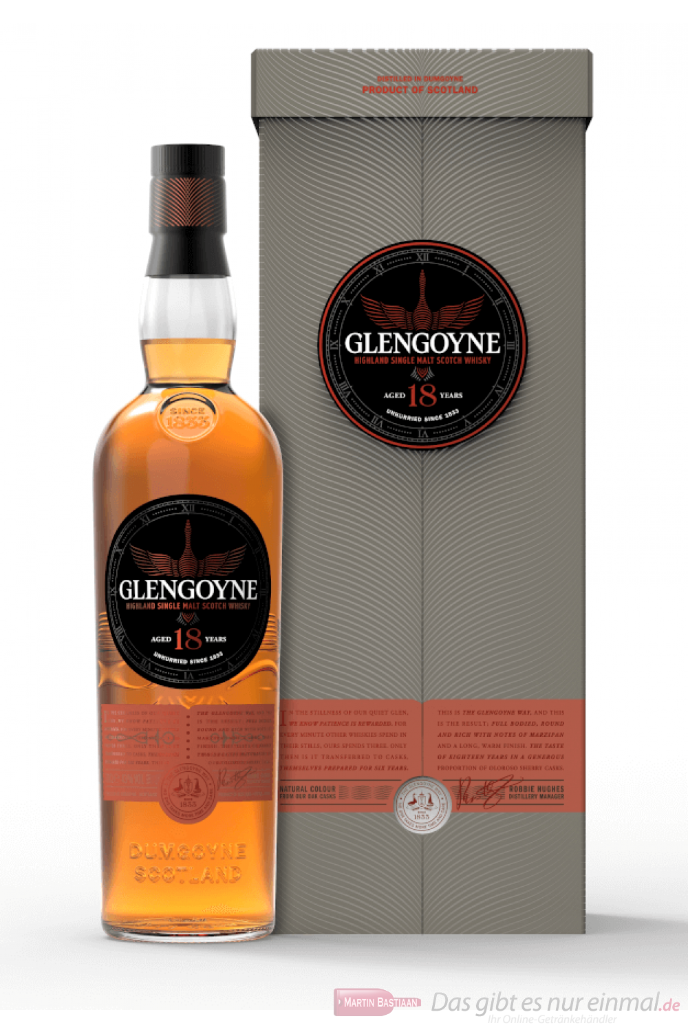 Glengoyne 18 Jahre Highland Single Malt Scotch Whisky 0,7l