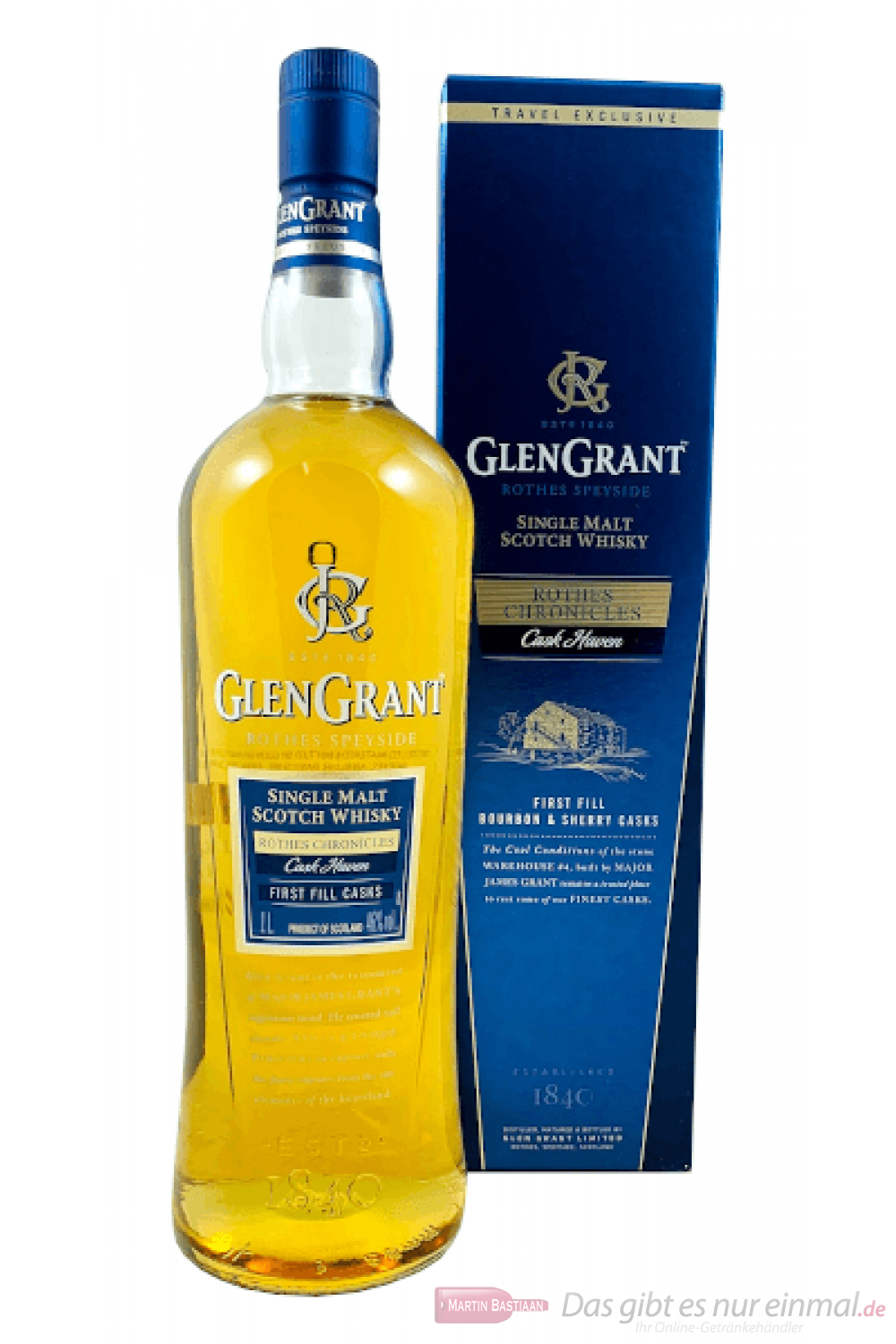 Glen Grant Cask Haven Single Malt Scotch Whisky 1,0l