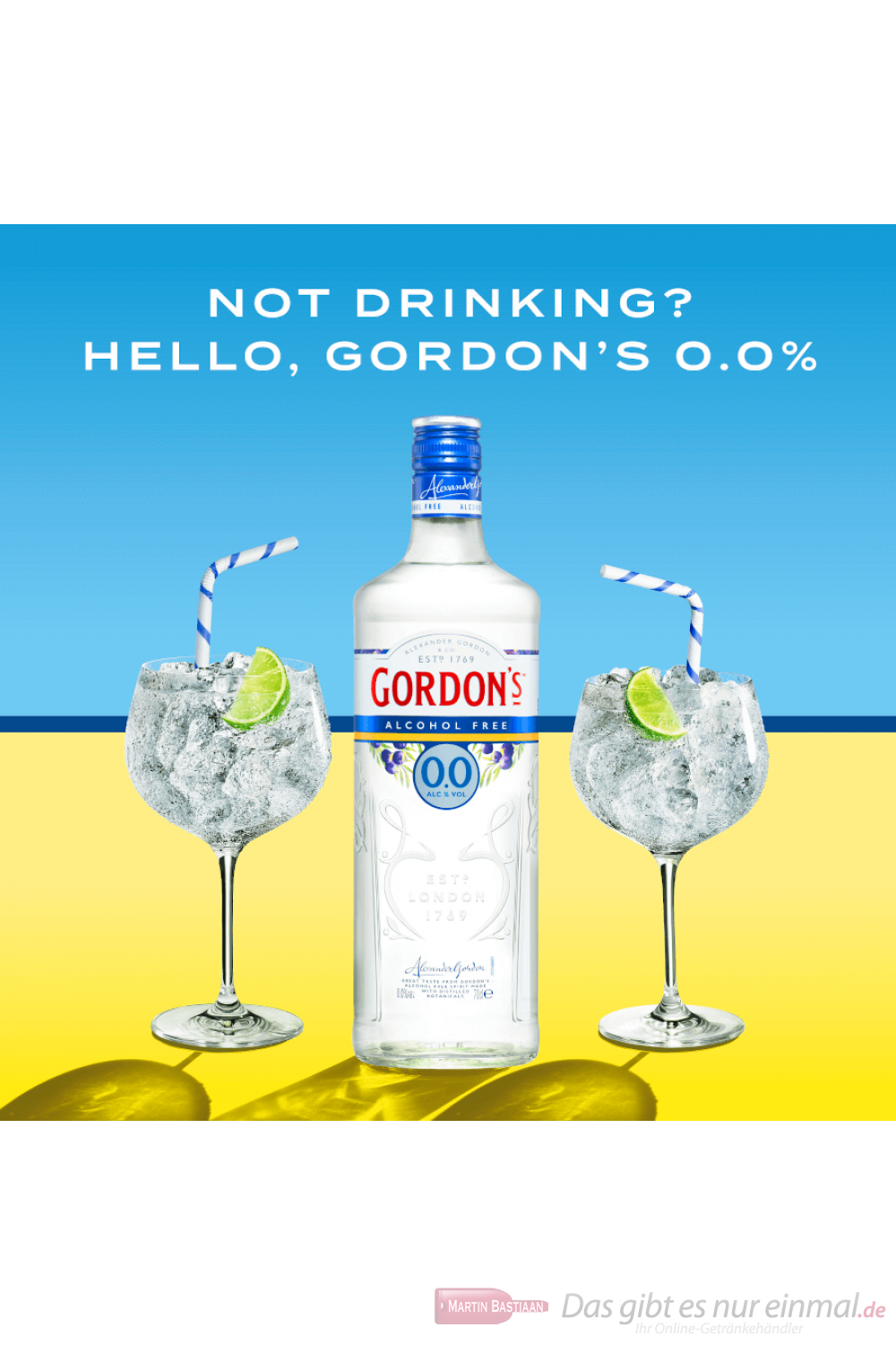 Gordon's alkoholfrei 0,0% 0,7l Flasche