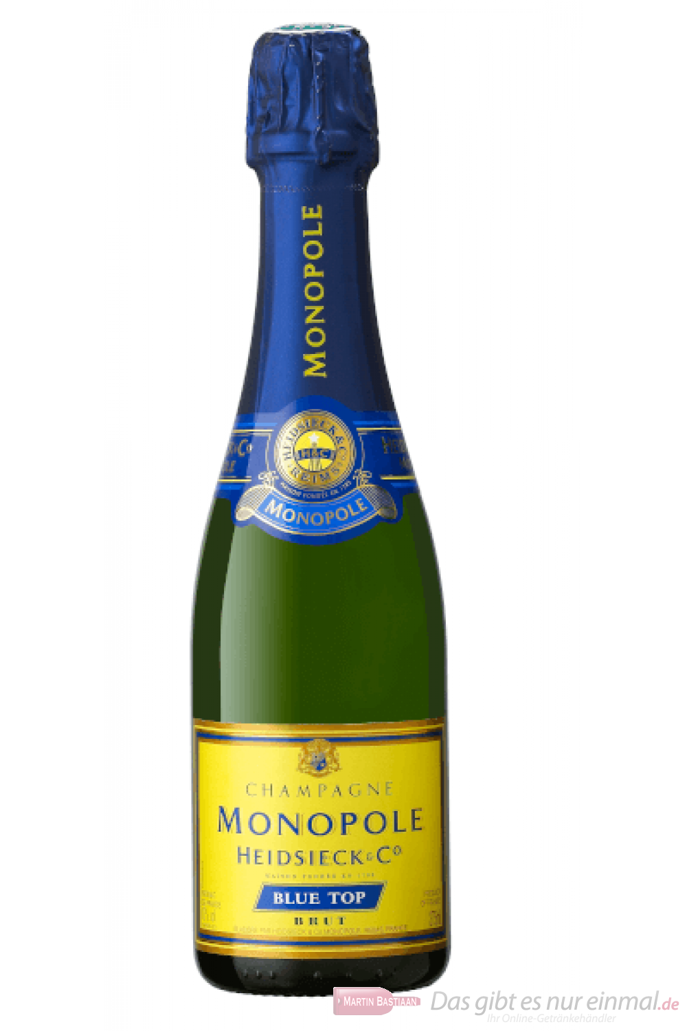 Heidsieck Monopole Blue Top Brut Champagner 0,375l