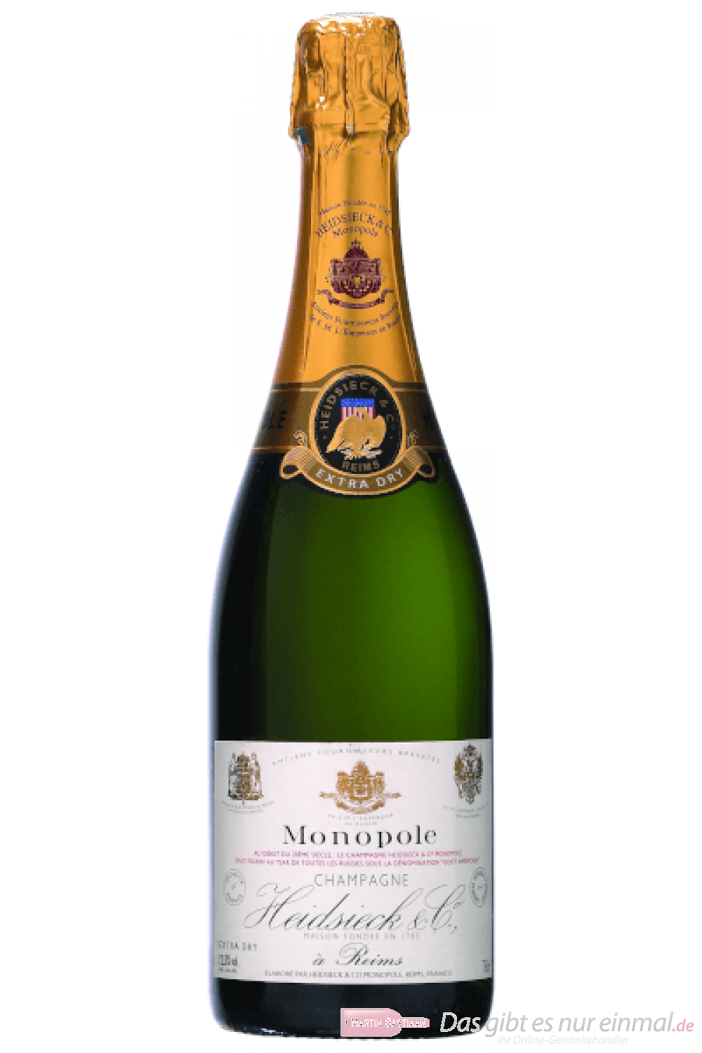 Heidsieck Monopole Le Gout Americain Champagner 0,75l