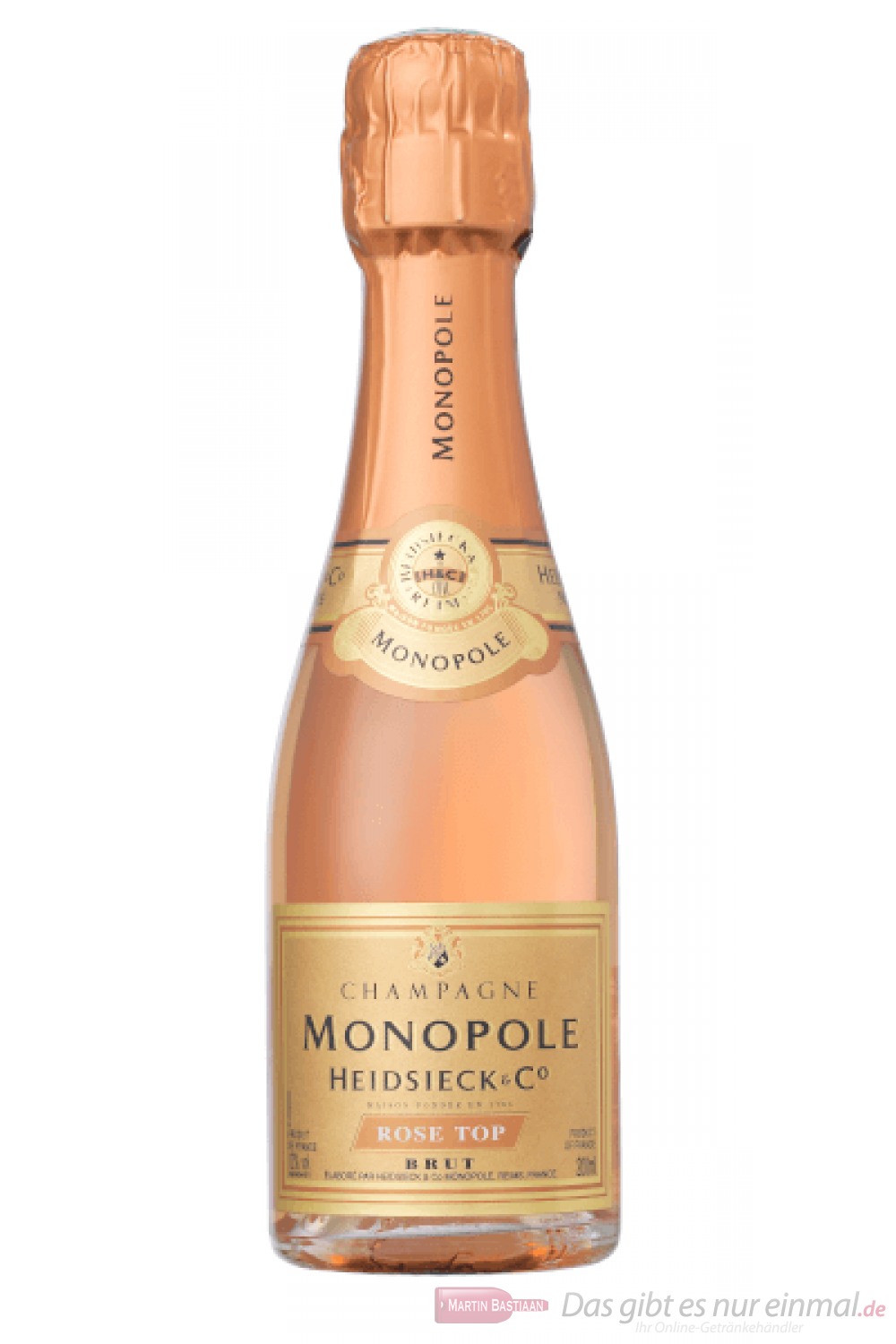 Heidsieck Monopole Rosé Top Brut Champagner 0,2l Piccolo