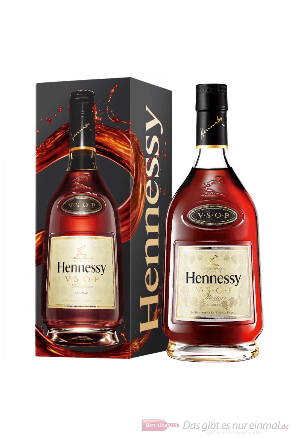 Hennessy VSOP Cognac in Geschenkbox 0,7l