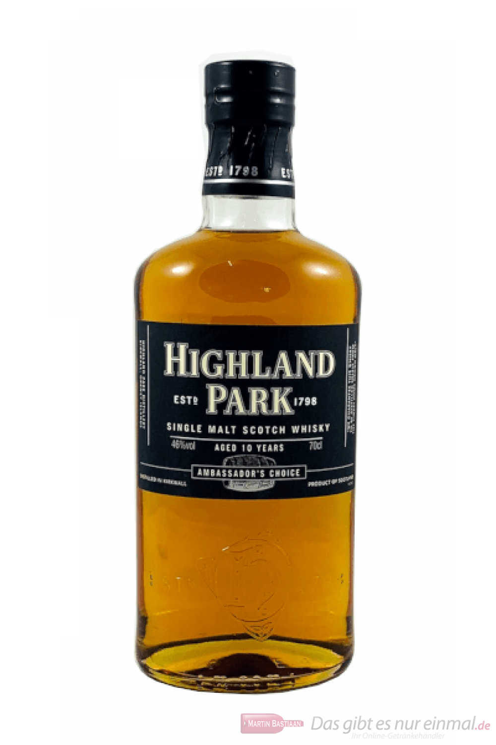 Highland Park 10 Year Ambassador's Choice Single Malt Scotch Whisky 0,7l