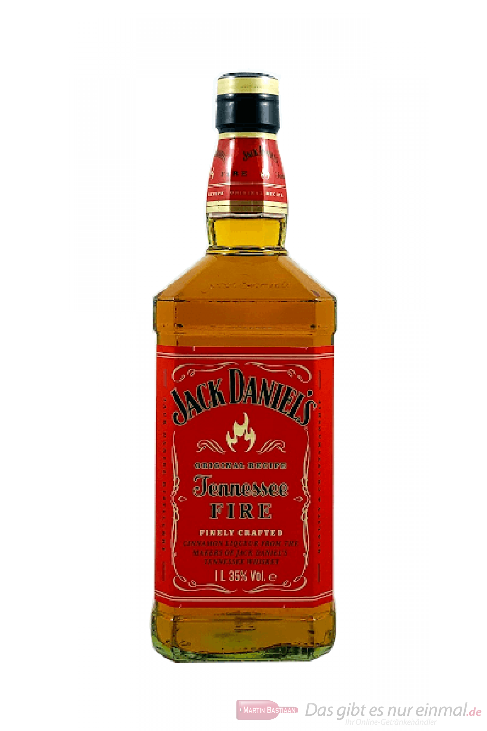 Jack Daniel's Fire Whisky Zimt Likör 1,0l
