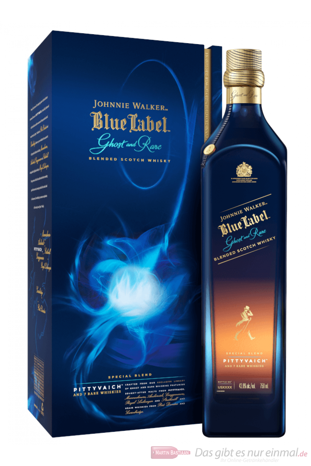 Johnnie Walker Blue Label Ghost & Rare Pittyvaich Edition Whisky 0,7l